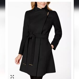 Michael Kors Black Pea Coat